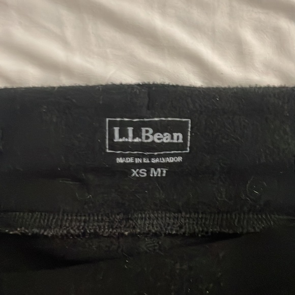 L.L Bean FLEECE LINED legging, women’s size XS tall - Picture 4 of 5